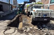 Avanza rehabilitación del drenaje sanitario en la colonia Ejidal Sur; beneficiará a 2 mil habitantes
