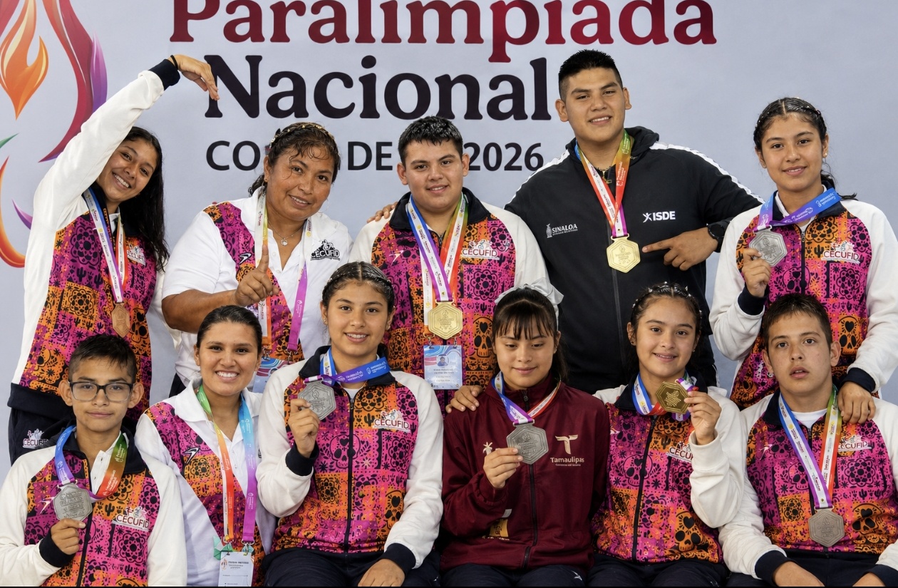 Michoacán cierra con 60 medallas su participación en la Paralimpiada Nacional